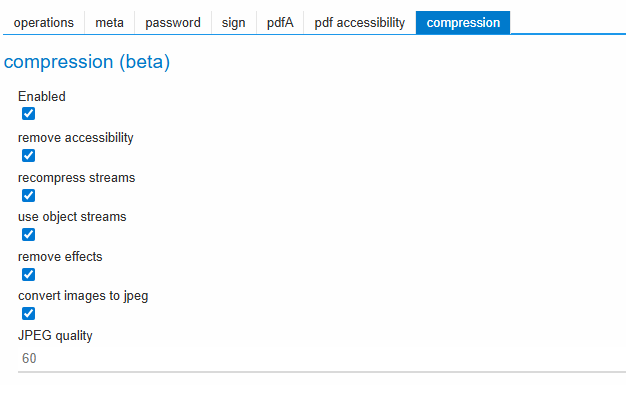 compression